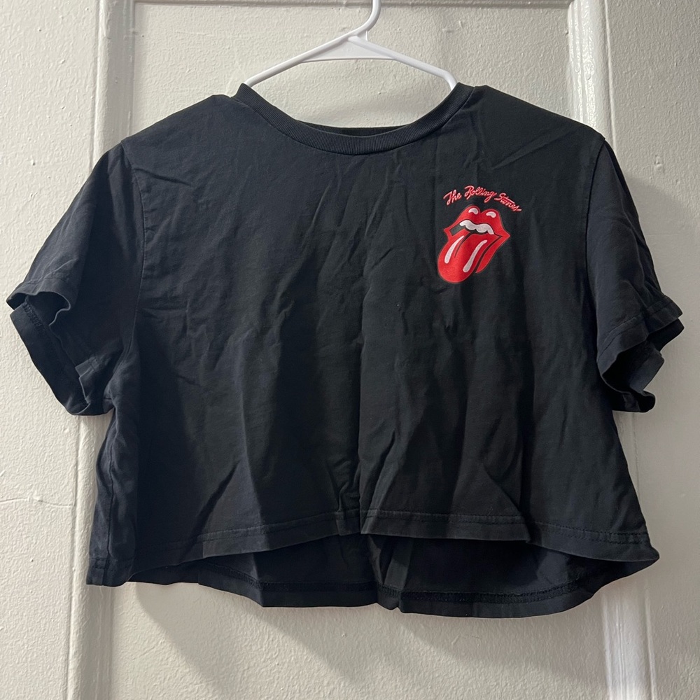 Rolling Stones Crop t shirt